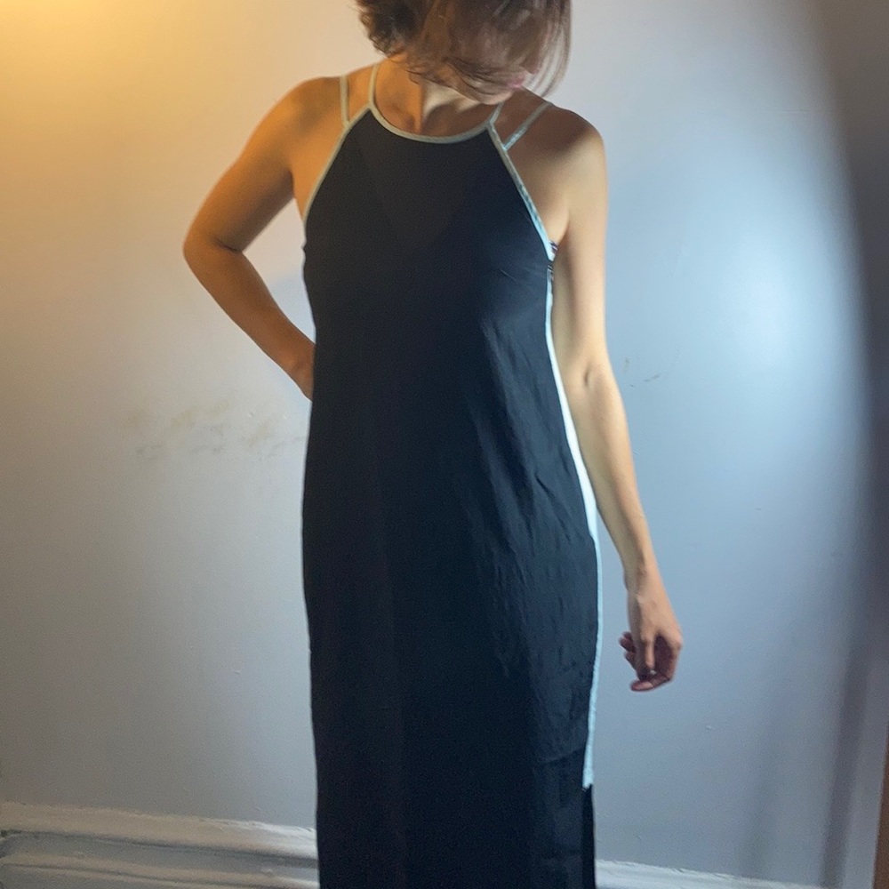 PINK STITCH maxi dress
